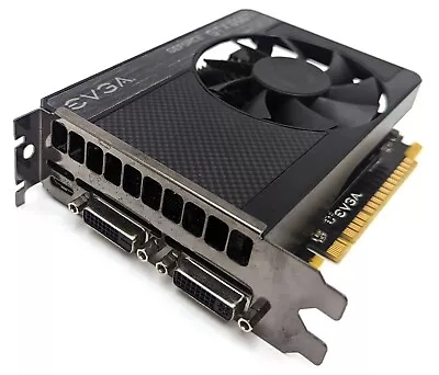 EVGA GeForce GTX 650 Ti 1GB GDDR5 Mini-HDMI DVI Graphics Card GPU 01G-P4-3650-KR • $34.99