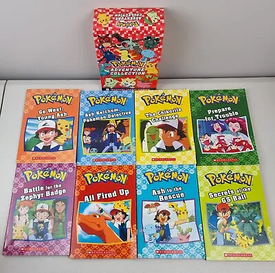 $35 • Buy Pokemon Adventure Collection 8 X Chapter Books VGC Scholastic Boxset Nintendo 