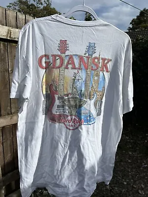 Hard Rock Cafe Gdansk Tshirt Size XL • £15