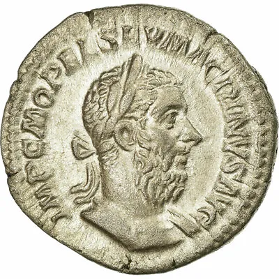 [#31764] Coin Macrinus Denarius Roma AU Silver RIC:67 • $362.70