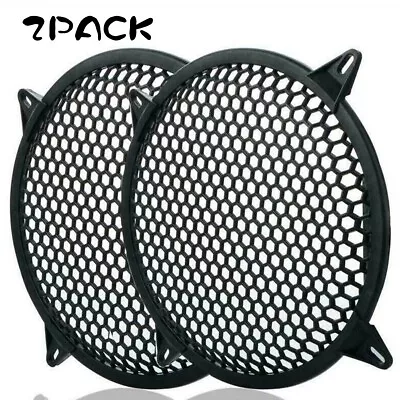 $16.99 • Buy 2Pack Car Speaker Cover Plastic Mesh Sub Woofer Subwoofer Grill Protector 12 