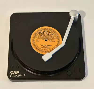 Record Anti Skid Vinyl Coasters With Record Player Holder-Cap Gun 6 Coasters • $9.99