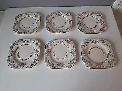 6 X T F & S Ltd Thomas Forester Side Plates - 1942-47 • £7