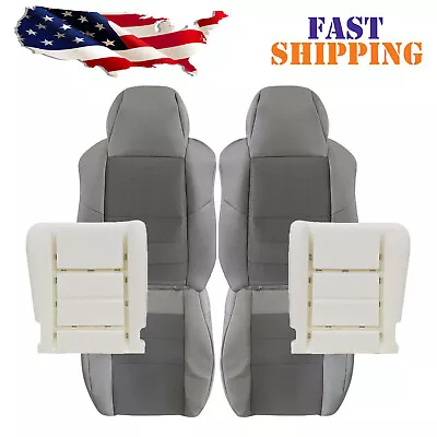 For 2003-2007 Ford F250 F350 Super Duty Lariat Front Seat Cover / Foam Cushion • $48.99