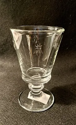 La Rochere Napoleon Bee 8oz 5 1/2  Wine Glass Set Of 4 NWT Made In France • $30
