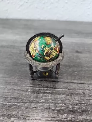 Vintage DIE-CAST Miniature World Globe Pencil Sharpener 3  High • $9.99