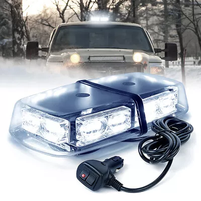 Xprite 12  LED Strobe Beacon Light White Flashing Emergency Warning Fog Driving • $32.39