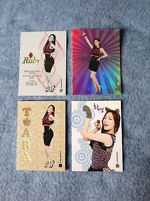 T-ara Tara Hwayoung Star Collection Cards Holographic Foil Rare • $15