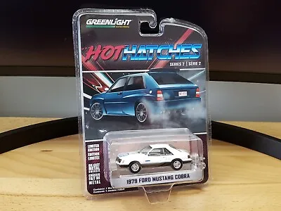 Greenlight Hot Hatches 1979 Ford Mustang Cobra Diecast 1:64 • $6.95