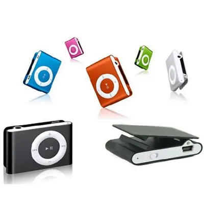 Mini Music Media MP3 Stylish Design Clip Support Walkman MP3 Player  TF Card • £4.01
