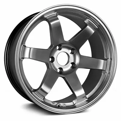 $1320 • Buy Avid 1 Av-06 17x8 5x100 35 Hyper Black Te37 Jdm Style Subaru Impreza Wrx 86 Brz