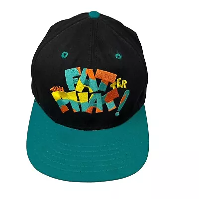 Fatter Than Phat Vintage Retro Snapback Hat Cap 90's Hip Hop Rap Embroidered 80s • $31.95