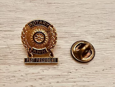 Vintage Rotary Club International Ann Women's Past President Gold Lapel Pin • $32.99