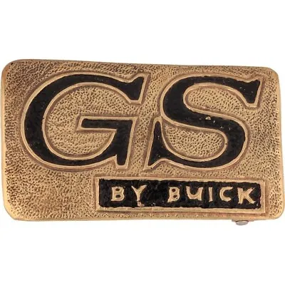 New Brass Buick Skylark GS Gran Sport Muscle Classic Car NOS Vtg Belt Buckle • $345