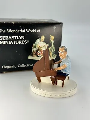 Sebastian Miniature 1884 Harry S Truman COPR. 1984 Number 3121 By P W Baston Box • $16.99