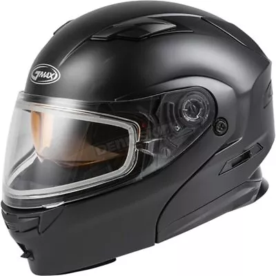 GMax Black MD01S Modular Snowmobile Helmet W/Lens Shield(Adult S)M2010074-ECE • $233.96