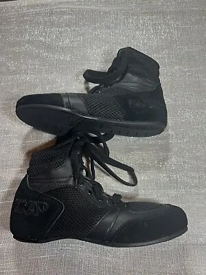 DNA “All Black Edition” Men’s  Boxing Shoes Size 3 • $45