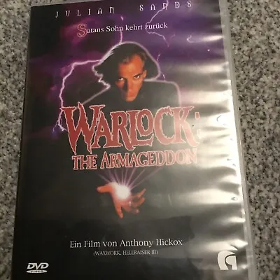 WARLOCK: THE ARMAGEDDON Julian Sands German Rare Import OOP Free P&P • £16.99