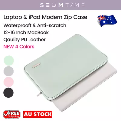 MacBook Pro 12 13 14 15 16  MacBook Air Laptop Case Slim Sleeve Zip Carry Bag • £16.10