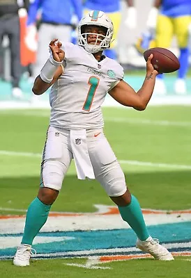 Tua Tagovailoa Miami Dolphins NFL 13 X19  Poster Super Gloss Print 02B • $22.99