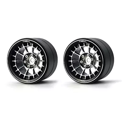 Treal Aluminium 2.2 Beadlock Wheels Rims(2)pcs Fit RC Crawler Mud Truck 2.2 Tire • £55