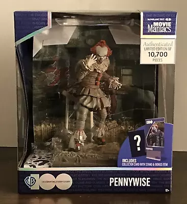 Movie Maniacs WB 100: It Chapter Two Pennywise Wave 5 Limited Edition Figure • $31.99