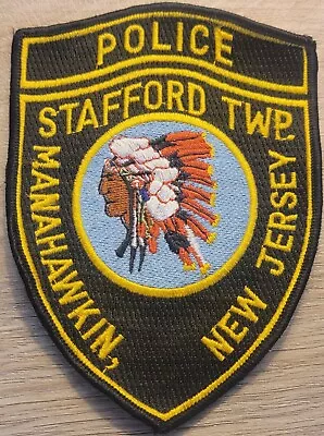 Vintage New Jersey Stafford Twp. Manahawkin Police  Patch • $8.88