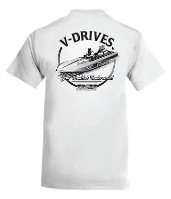 $22 • Buy D21 Hydro T-Shirt ,V Drive, Artwork Art Casale, Drag Boat, Hydro, Flatbottom