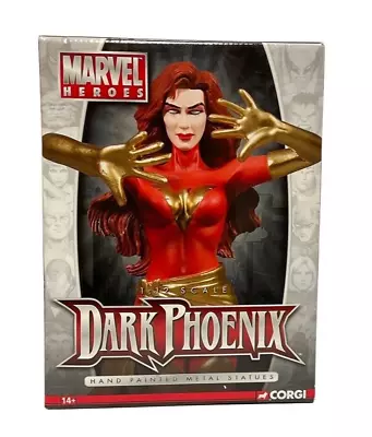 Dark Phoenix Metal Statue 149/2500 Marvel Heroes 1:12 Scale 7  Corgi 2007 NEW • $84.95