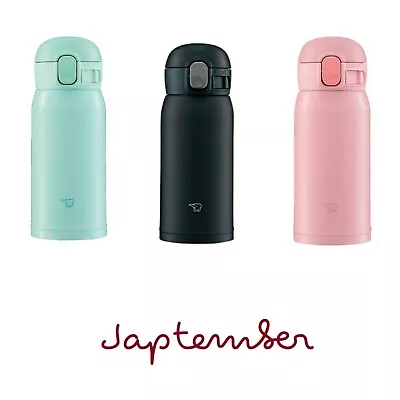 ZOJIRUSHI Stainless Steel One Touch Vacuum Bottle SM-WA36-GL/PA/BA 360ml • $54