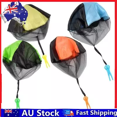 Hand Throwing Kids Mini Play Parachute Toy Man Model Outdoor Sports Toys • $8.59