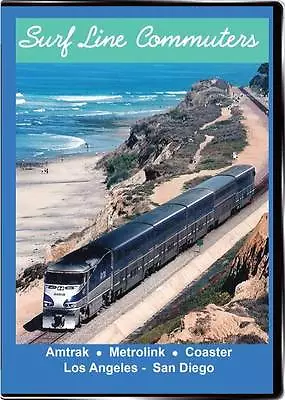 Surf Line Commuters Amtrak Metrolink Coaster On DVD • $24.95