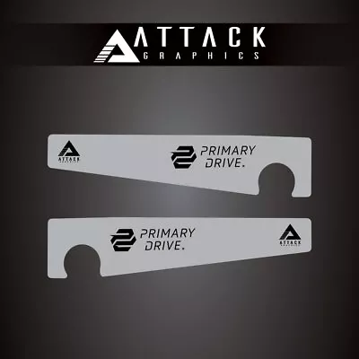 Attack Graphics Renegade Swing Arm Decal Grey For YAMAHA WR450F 2003-2006 • $17.67