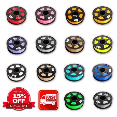 $27.99 • Buy Cybridge 3D Printer 3D Filament PLA PLA+ Spool 1.75mm 1Kg Spool Eco-friendly