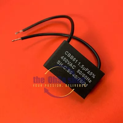 £3.59 • Buy CBB61 AC450V 1.5μF UF Wired Motor Run Capacitor For Air Conditioning Conditioner