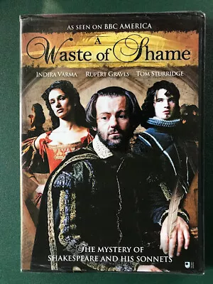 A Waste Of Shame (DVD) Rupert Graves As Shakespeare MINT SEALED Ohio Seller • $22.24