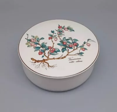 Villeroy & Boch Botanica Vaccinium Vitis-idaea Trinket Box W Lid  Luxembourg • $18.80