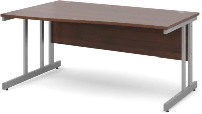 £331.52 • Buy Momento 1600mm LH Wave Desk - Walnut