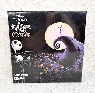 Disney Tim Burton's The Nightmare Before Christmas 1000 Piece Jigsaw Puzzle • $34.99