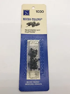 Micro Trains N Scale 1030 Roller Bearing With Magne-Matic Coupler Mounted New • $8