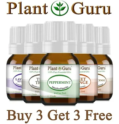 $6.75 • Buy Essential Oils 5 Ml 100% Pure Natural Therapeutic Grade CREATE A SET LOT VARIETY