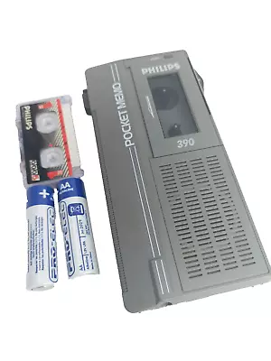 Philips Pocket Memo 390 MiniCassette Voice Recorder Dictaphone Dictation LFH0390 • £89.99