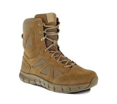 Reebok RB8808 Men's Sublite Cushion Tactical 8  Coyote Boots • $69.98