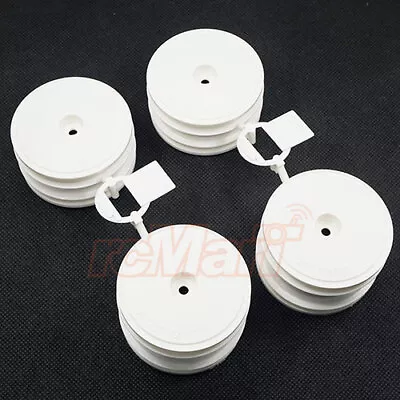 Tamiya Bigwig X Parts Rims Front & Rear 4pcs White 1:10 RC Car Buggy #19335027 • $18.80