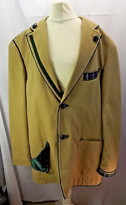 Vitage 80s New Romantic Blazer Jacket  Size L  (y318) • £15