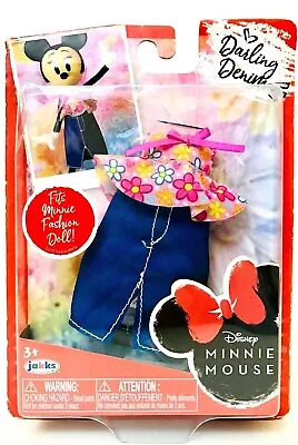 1 Count Jakks Pacific Disney Minnie Mouse Darling Denim Outfit For Fashion Doll • $15.99