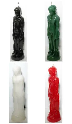 Male Image Figure Candle Man Human Wicca Spell Pagan Hoodoo - Choose Color! • $9.95