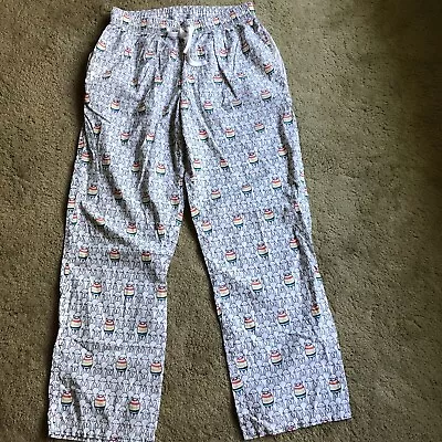 Women’s Easter Rabbits Pajama Pants Hanna Anderson Medium • $21.99