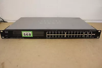 Cisco SG300-28 28 Port Gigabit Managed Switch - With Rack Mount Ears • £64.99