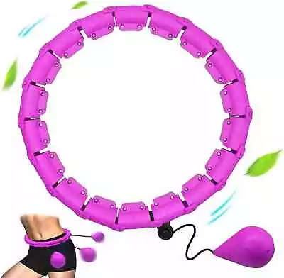 Weighted Hula Hoop For Adults - Weight Loss- Cardio Belly Fat - Smart Hula Hoop • $24.99